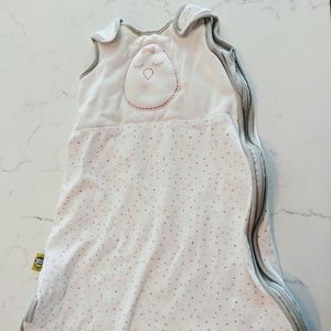 Nested bean sleep sack